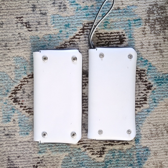 Kate Spade Saturday 2 in 1 Black & White Leather Double Wallet Wristlet - Picture 11 of 16